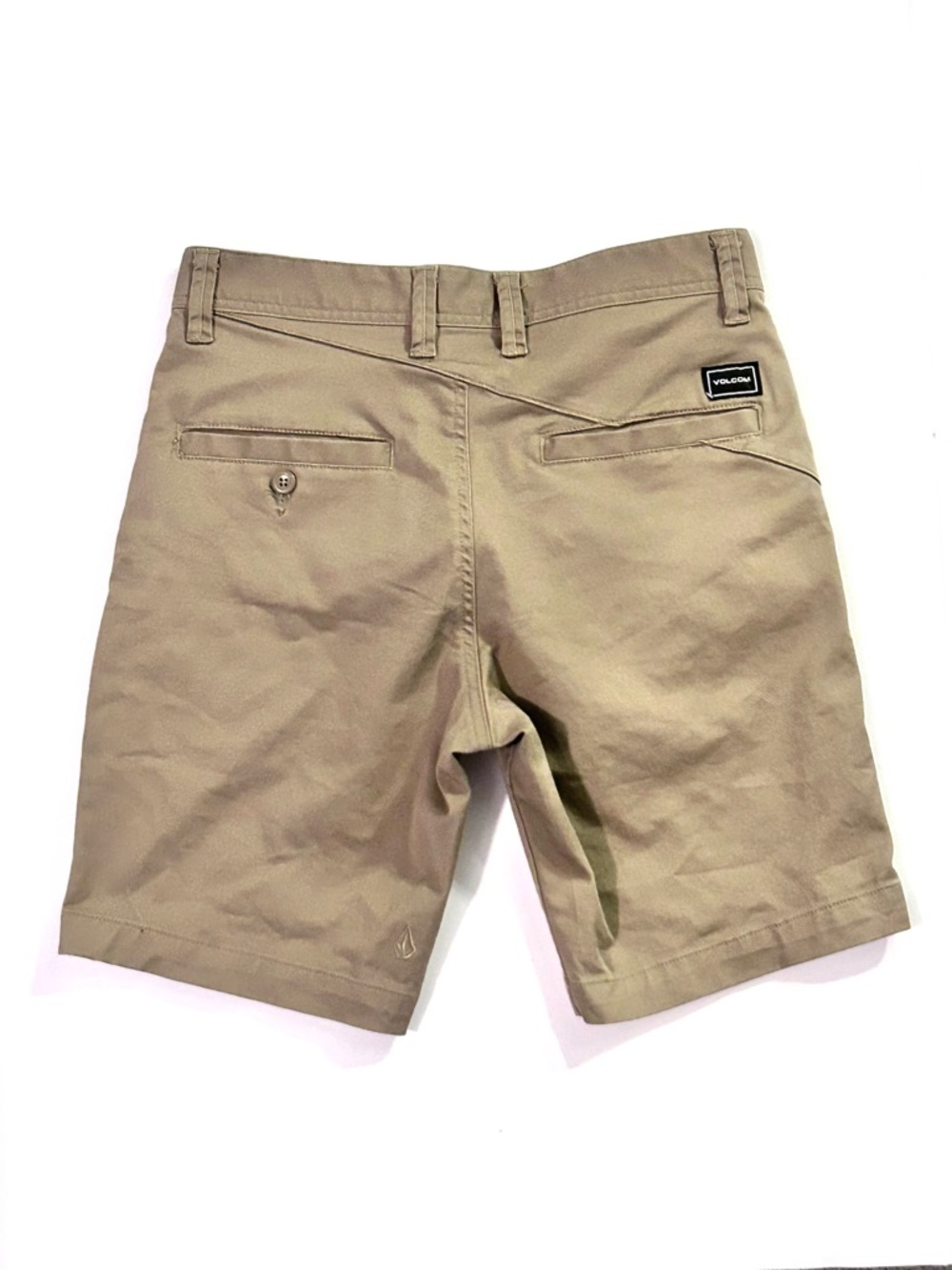 Volcom The Frickin Modern Stretch Short Khaki 5-Pocket Chino Men’s Size 28